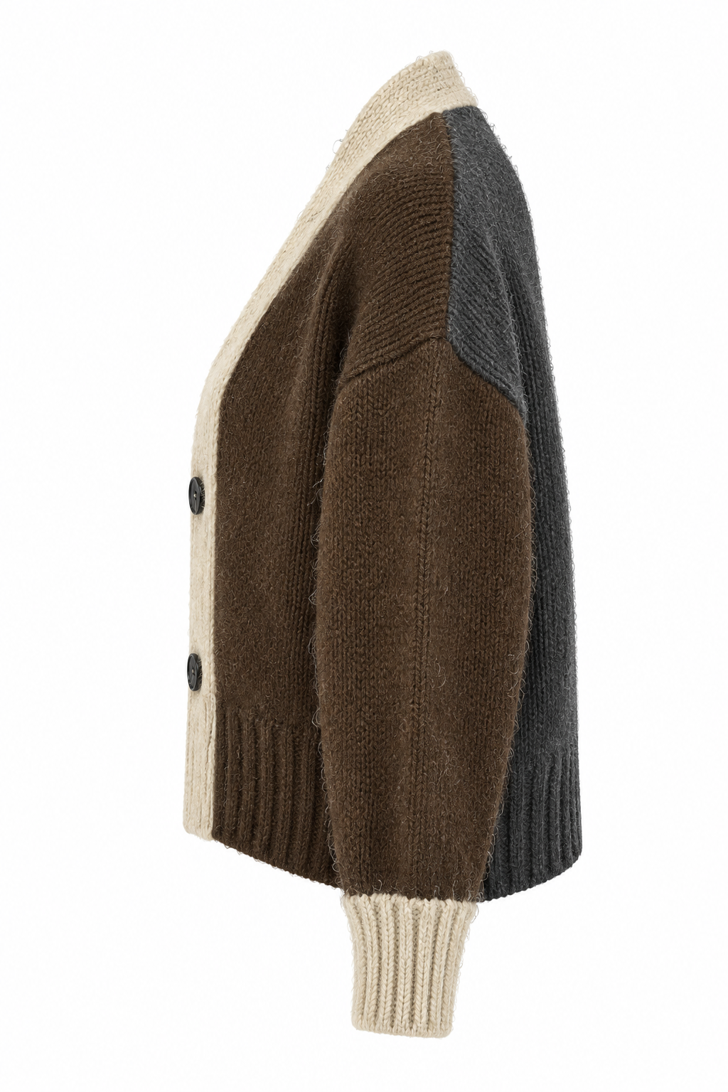 CARDIGAN BICOLOR