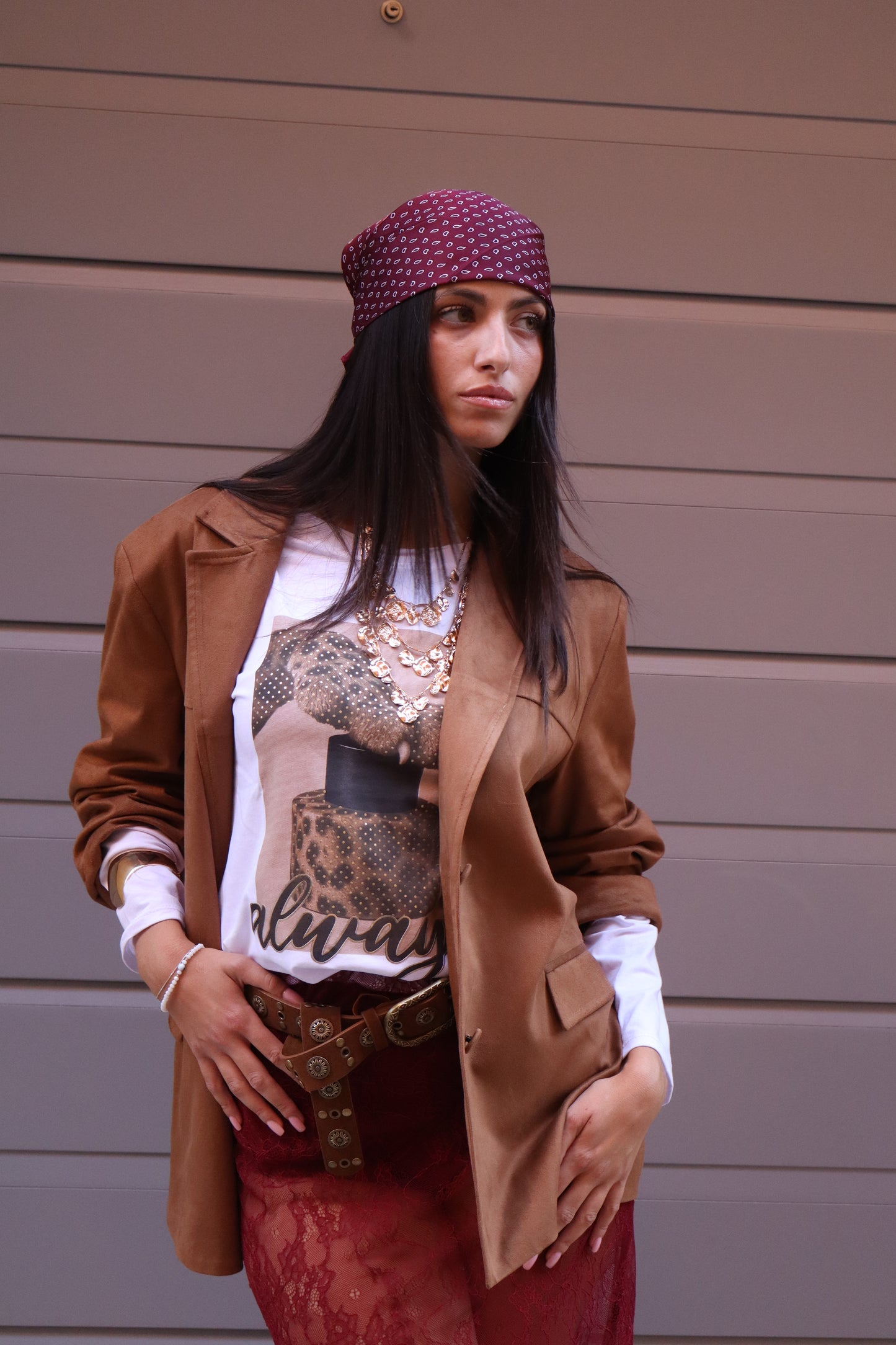 MAGLIA MANICA LUNGA CON STAMPA