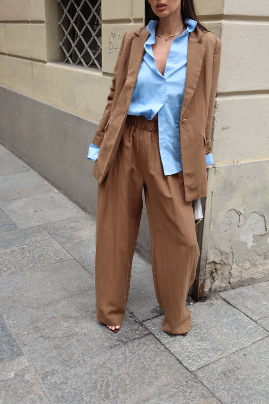 PANTALONE TENCEL VISCOSA/LINO