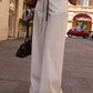 PANTALONE PALAZZO WHITE