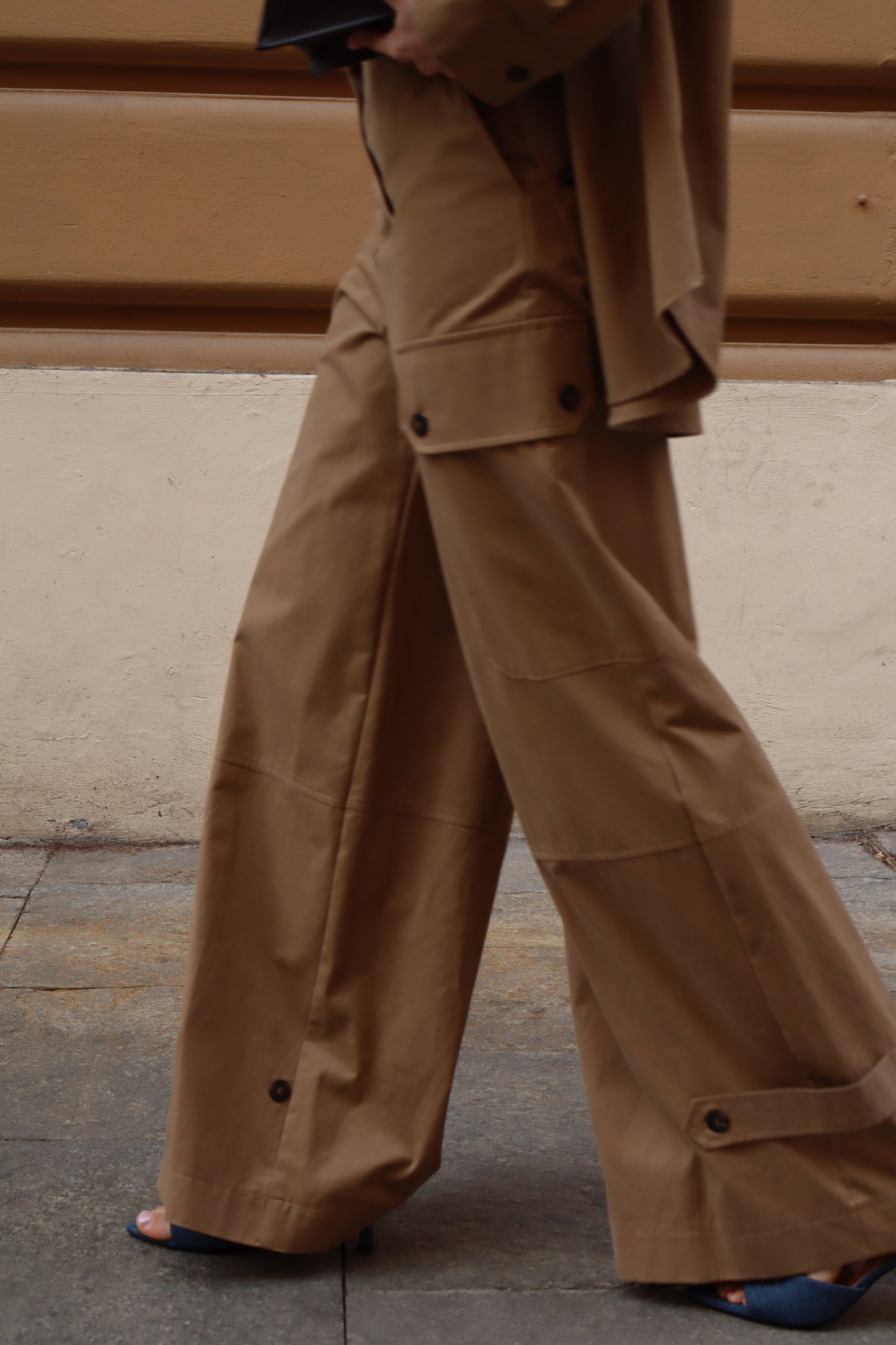 PANTALONE PALAZZO SAFARI