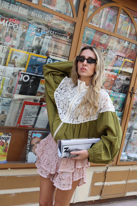 BOMBER CON PIZZO