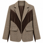 BLAZER CHECK CON FRANGIA