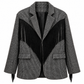 BLAZER CHECK CON FRANGIA