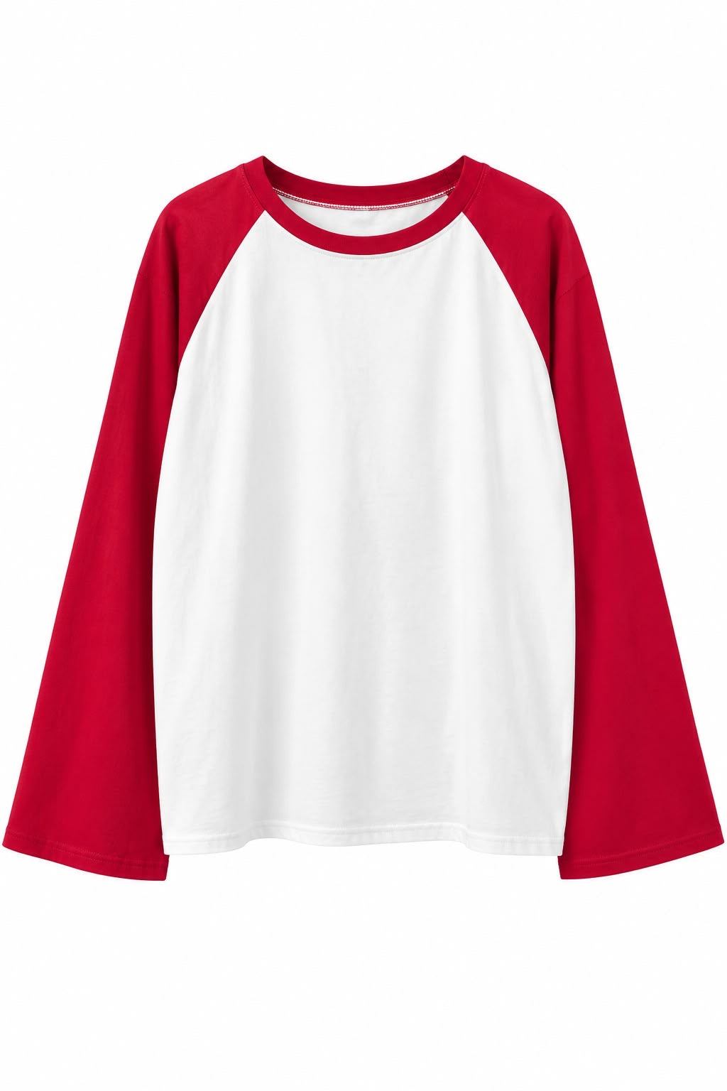 T-SHIRT MANICA ROSSA
