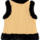 GILET CON PELLICCIA