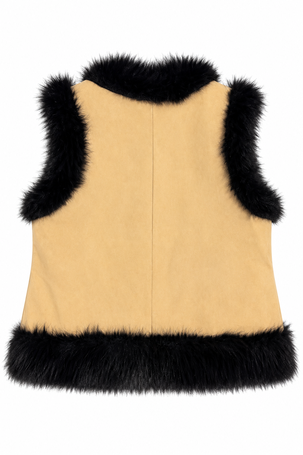 GILET CON PELLICCIA