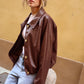 BOMBER ECOPELLE  INTRECCIATO