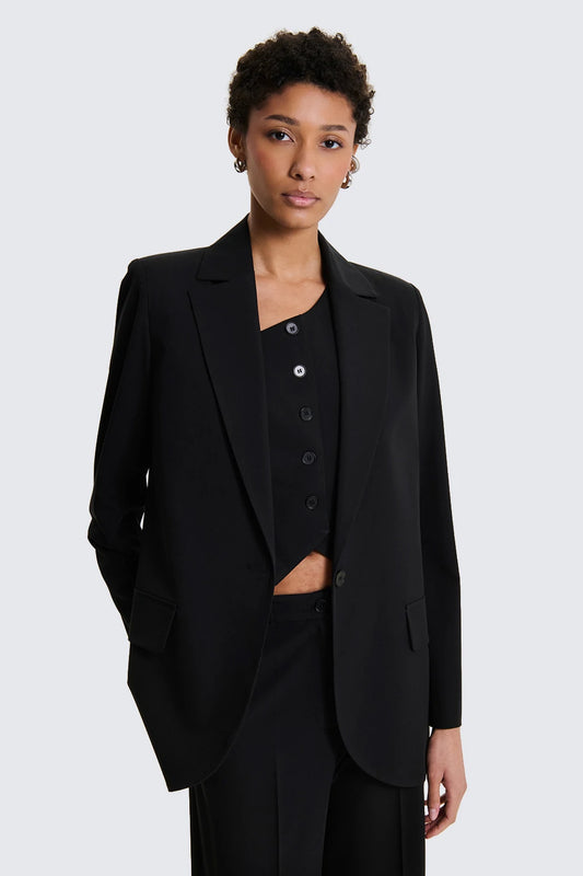 BLAZER MONOPETTO NERO