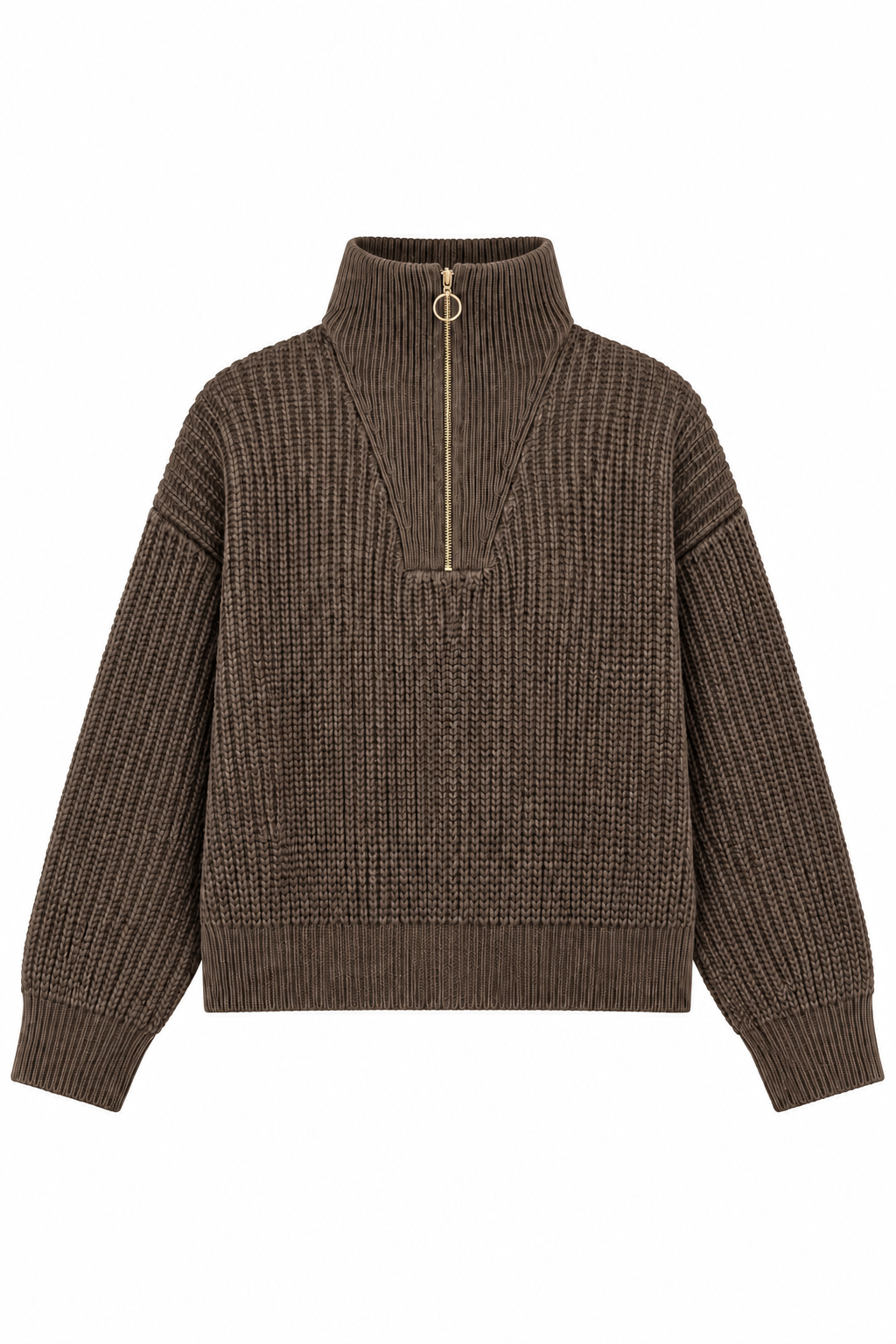 MAGLIONE CON ZIP