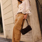 DENIM CARGO CAMEL