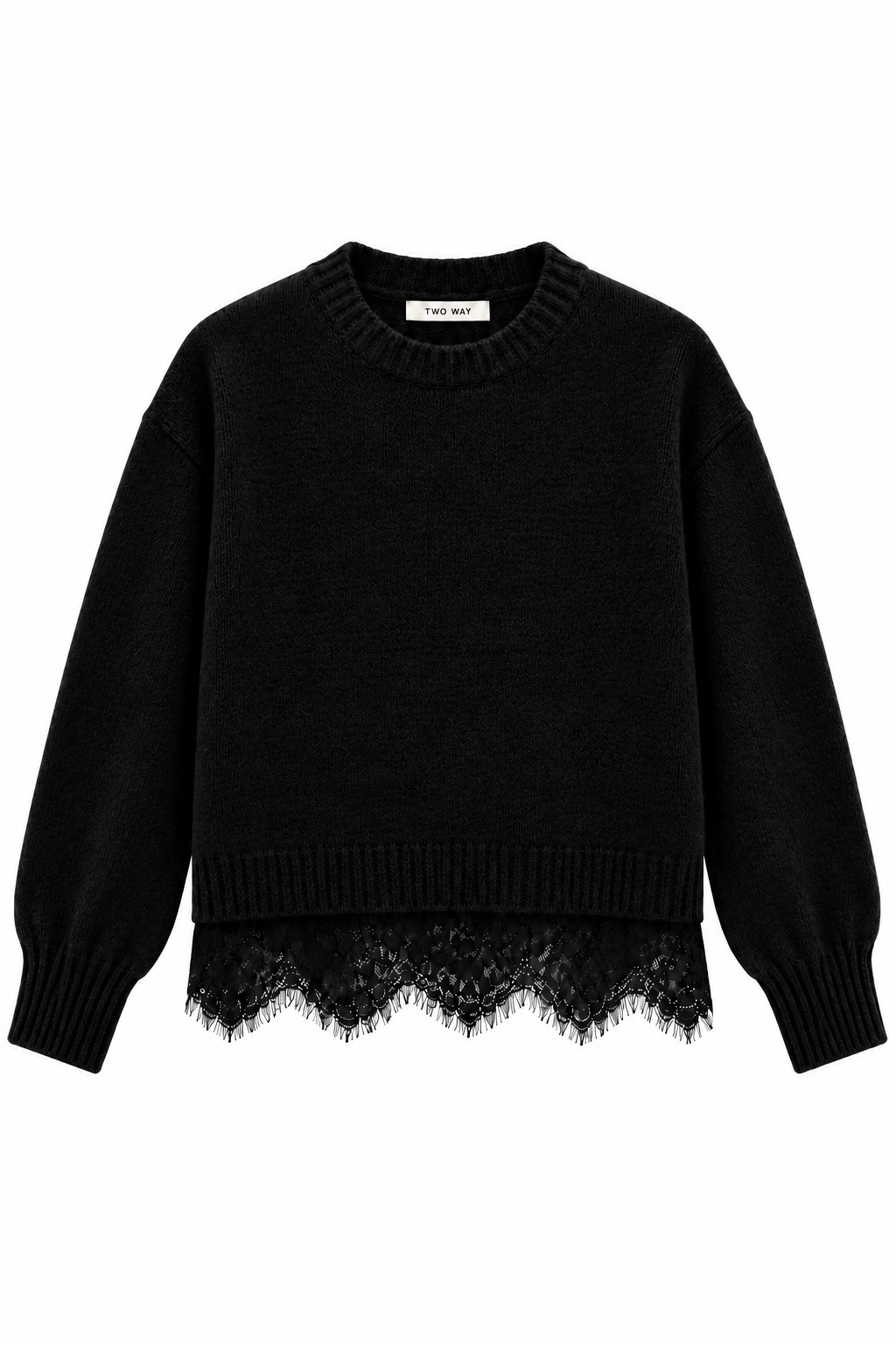 MAGLIONE CON PIZZO