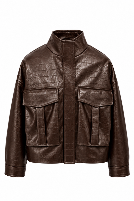 BOMBER CON TASCONI COCCO