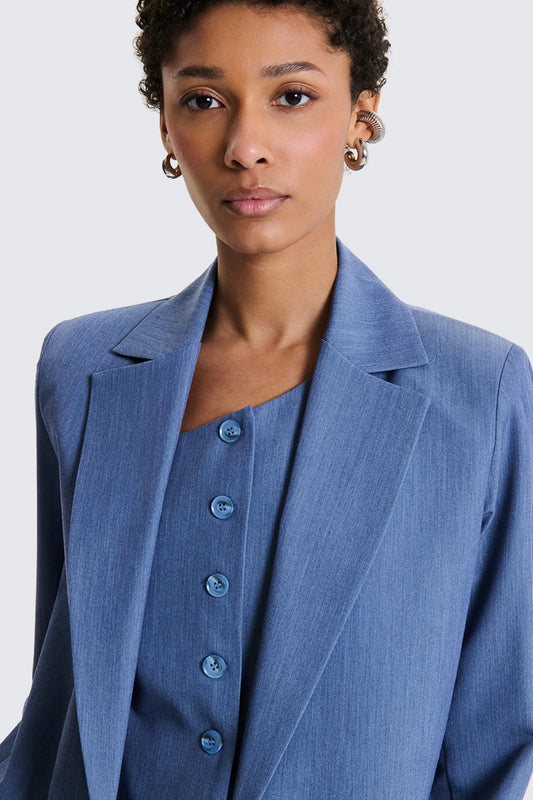 BLAZER MONOPETTO DENIM