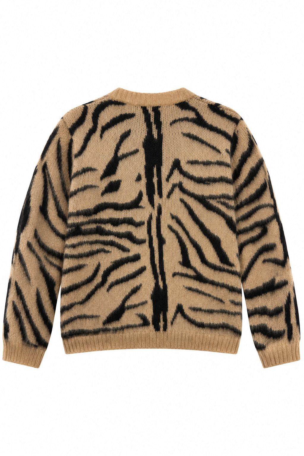 MAGLIONE ZEBRATO COLLO V