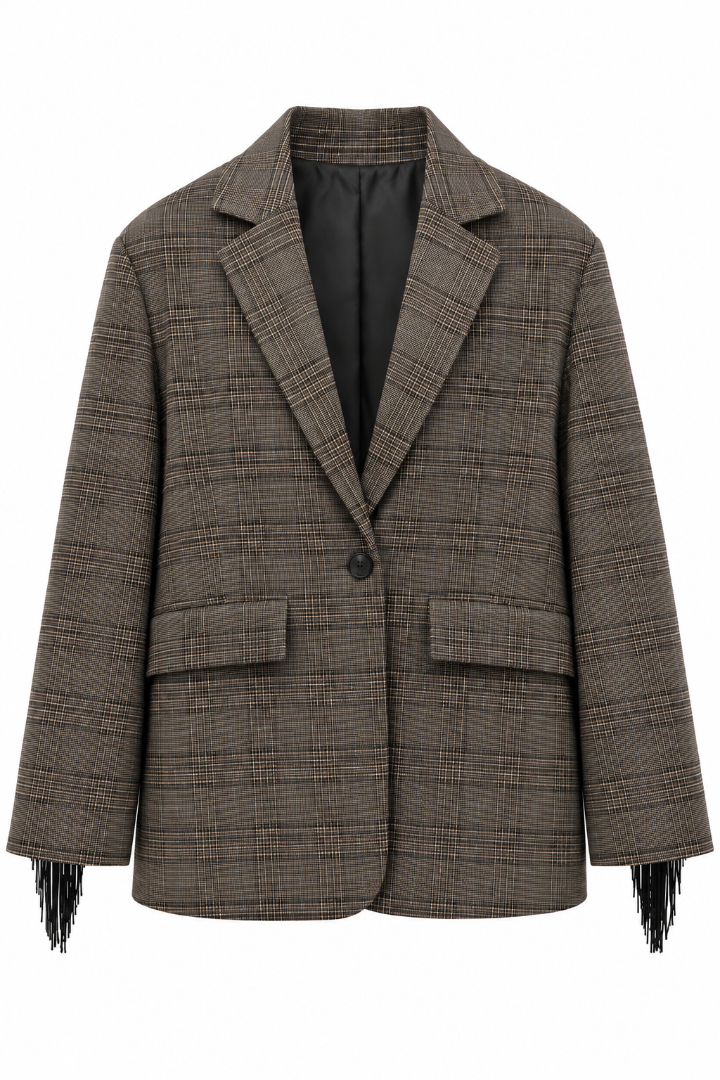 BLAZER CHECK FRANGE SUL RETRO