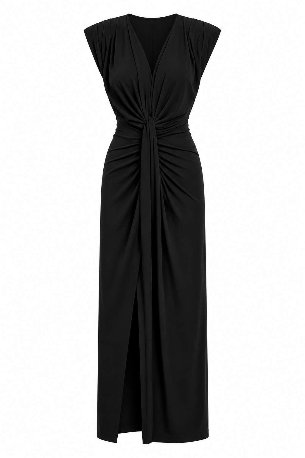 ABITO MIDI CON SPALLINE