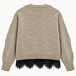 MAGLIONE CON PIZZO