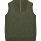 MAGLIONE SMANICATO CON ZIP