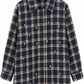 CAMICIA CHECK CON STRASS