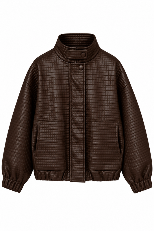 BOMBER ECO INTRECCIATO