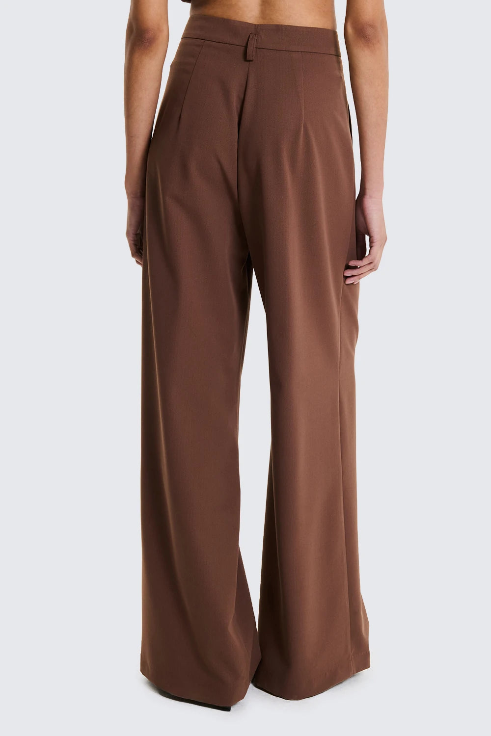 PANTALONE SPIGATO CON PENCES MORO