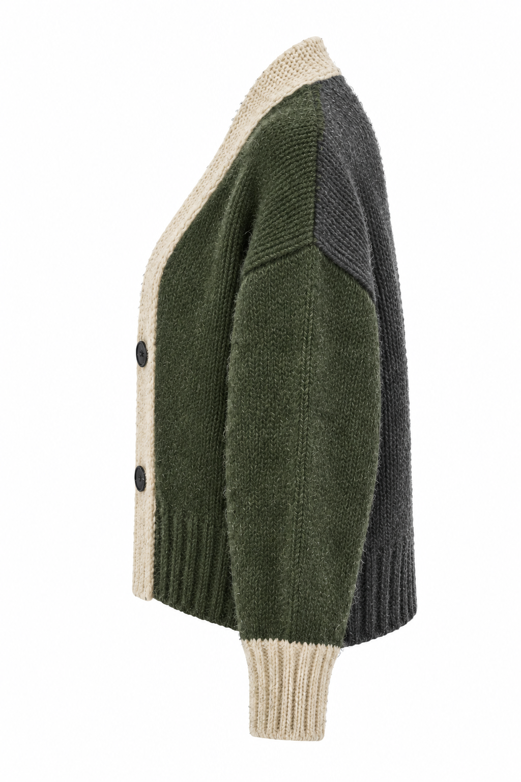 CARDIGAN BICOLOR