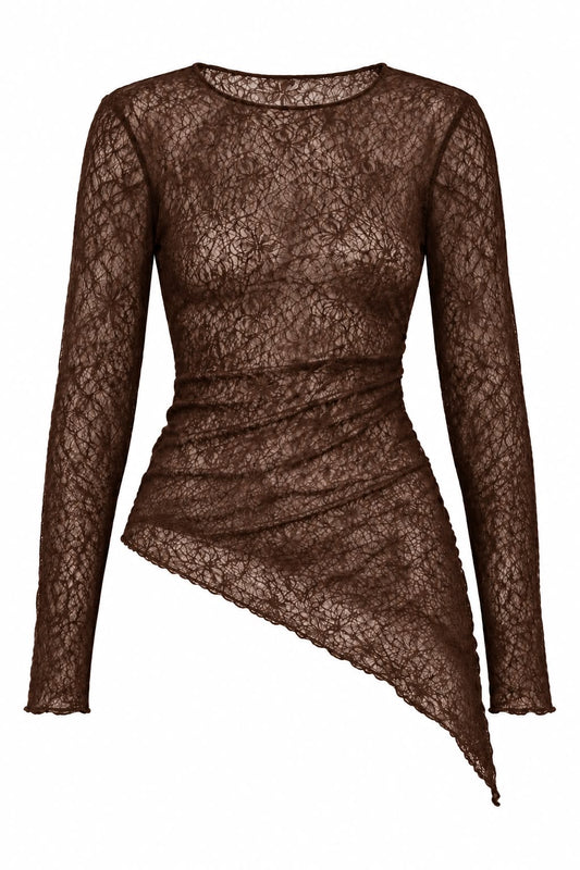 MAGLIA PIZZO ASIMMETRICO