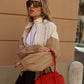 BOMBER BICOLOR CON ZIP