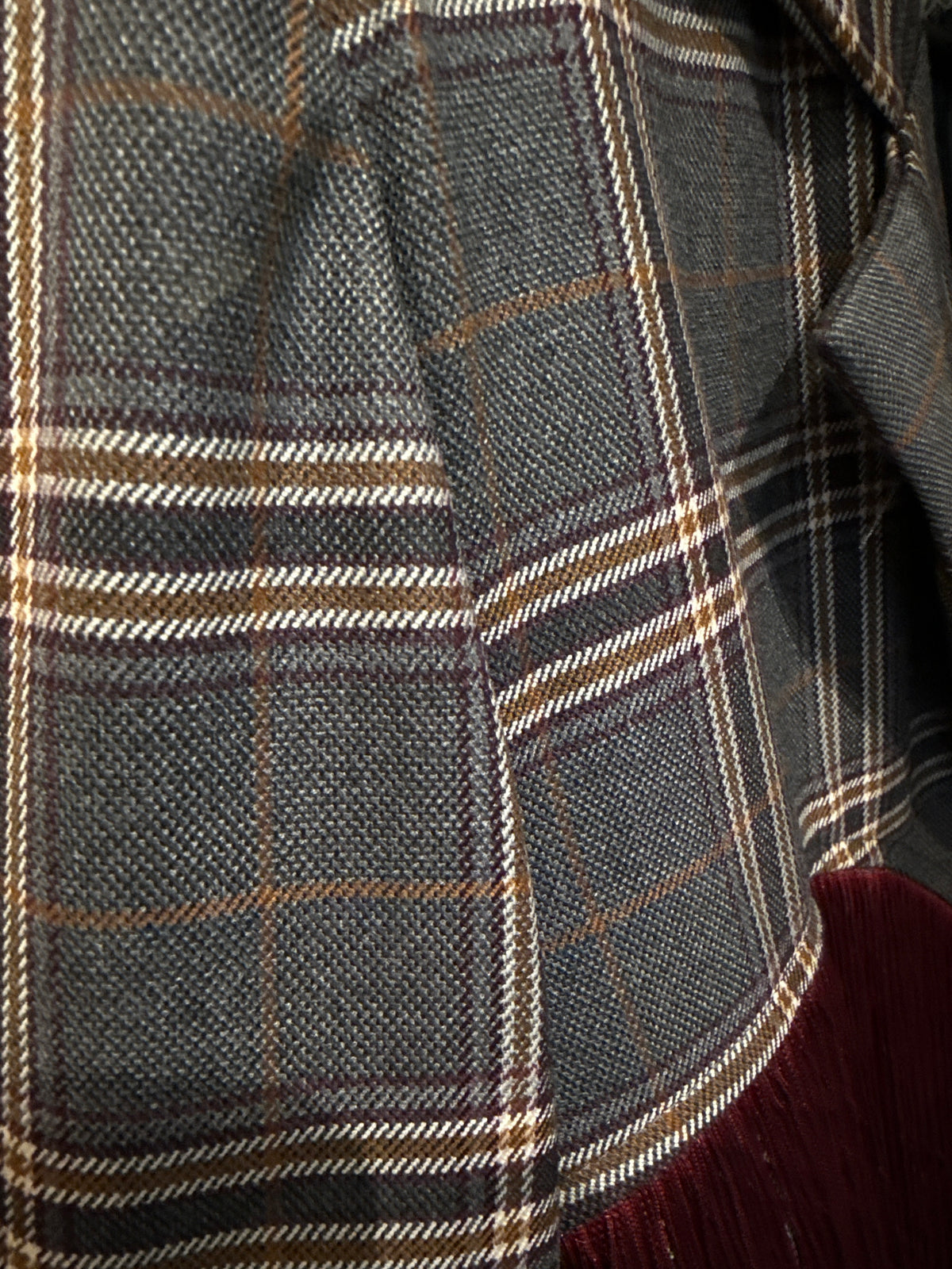 BLAZER CHECK CON FRANGIA