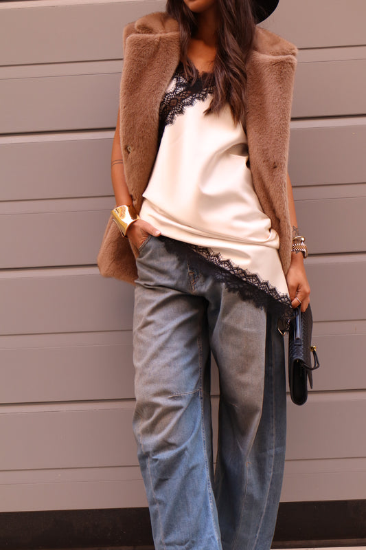 ABITO ASIMMETRICO BIANCO