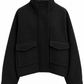 CAPPOTTO CORTO CON COLLO ALTO