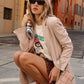 BLAZER ROSA A QUADRI