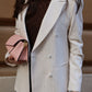 BLAZER DOPPIOPETTO CON MICRO PAILLETTES