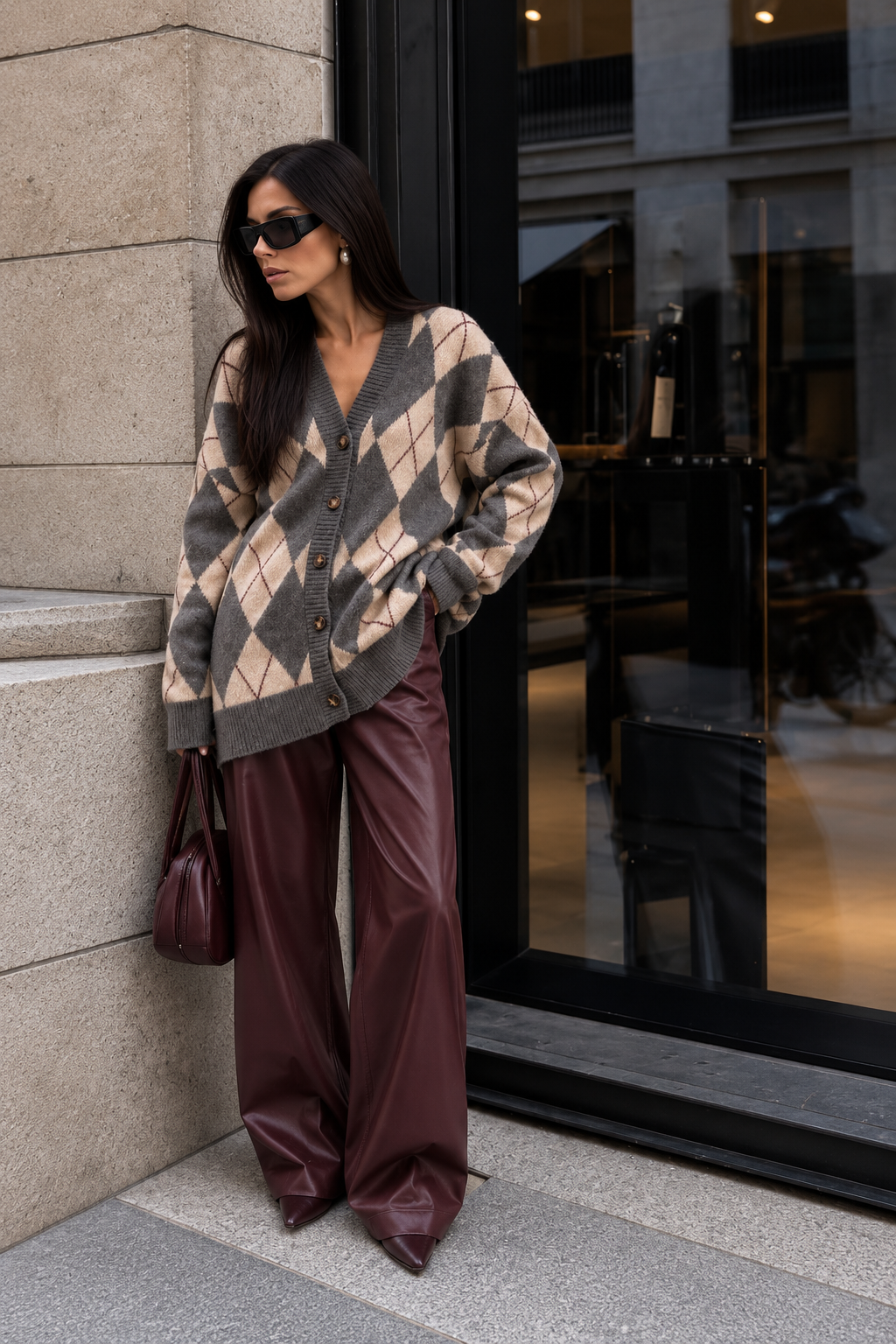 CARDIGAN ROMBI