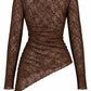 MAGLIA PIZZO ASIMMETRICO