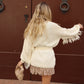 CARDIGAN CON FRANGE