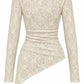 MAGLIA PIZZO ASIMMETRICO