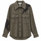 CAMICIA CHECK CON RICAMI