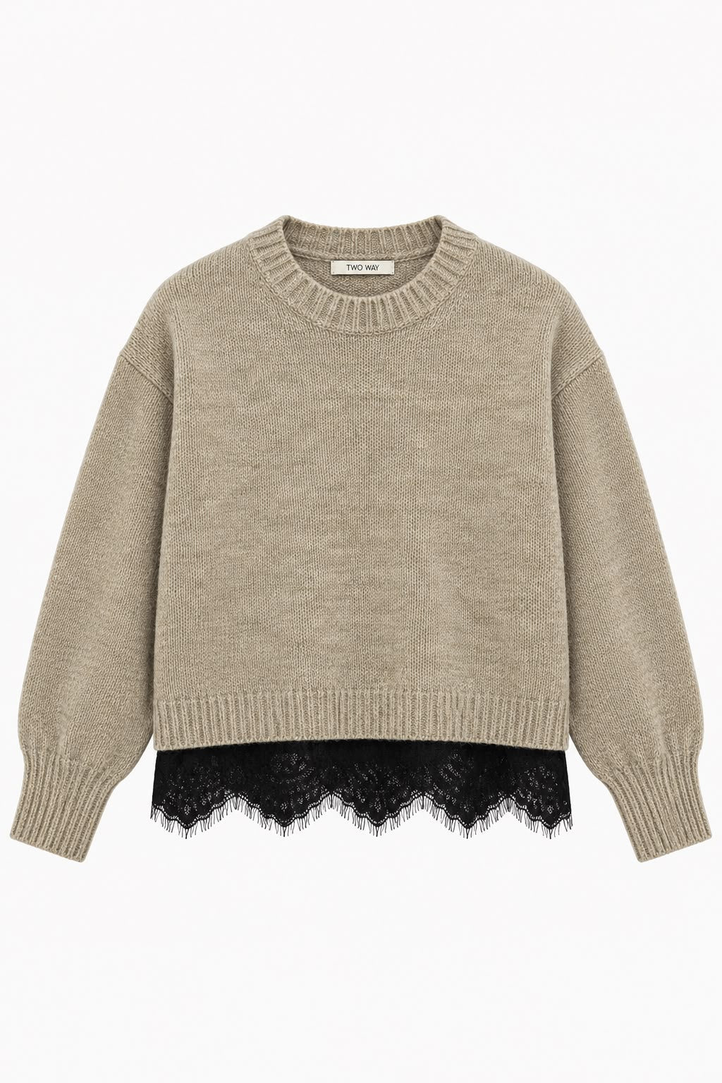 MAGLIONE CON PIZZO