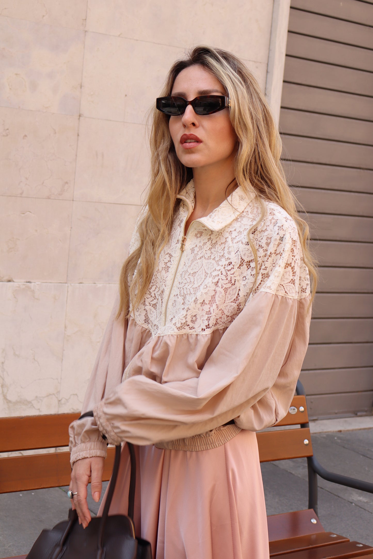 BOMBER CON PIZZO