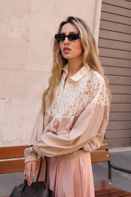 BOMBER CON PIZZO