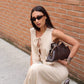 GILET VISCOSA/LINO CON LACCI