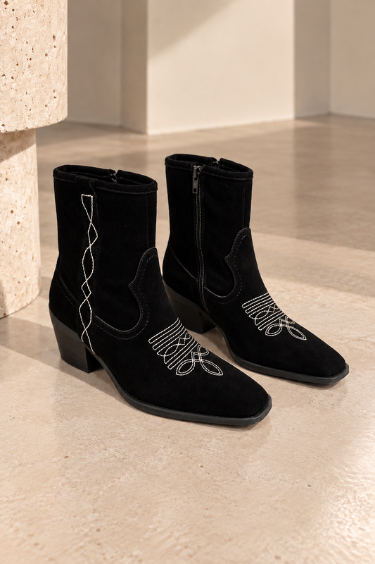 STIVALETTO RICAMI