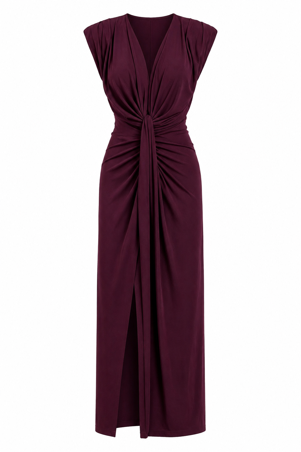 ABITO MIDI CON SPALLINE