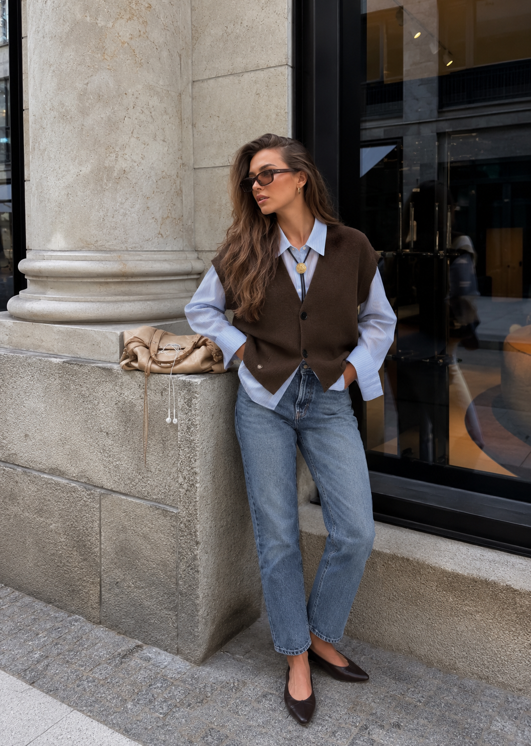 GILET IN MAGLIA
