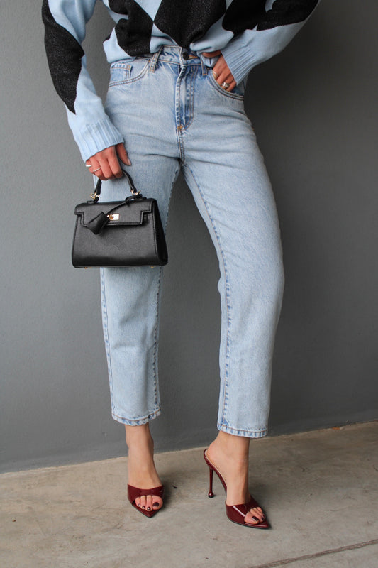 JEANS BOYFRIEND LIGHT BLU