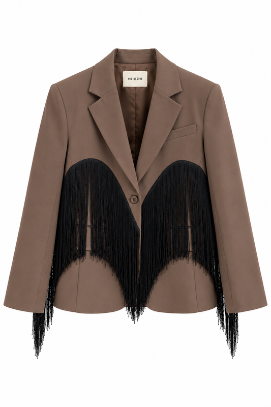 BLAZER CON FRANGE